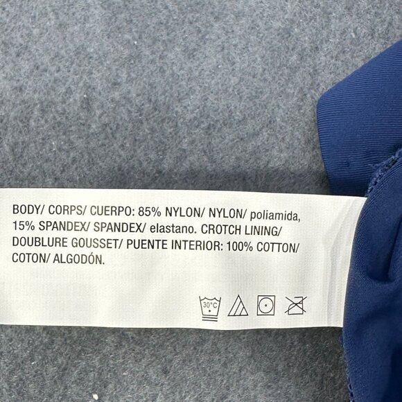 Maidenform Womens Size XL 8 Panty Thong Barely There Blue New - Picture 6 of 9